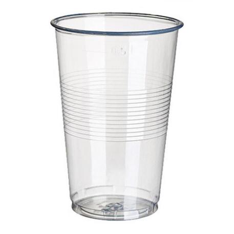 VASO PLASTICO TRANSP. 300 CC. X 25