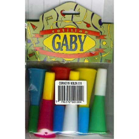 SONIDO / CORNETIN MULTICOLOR X6