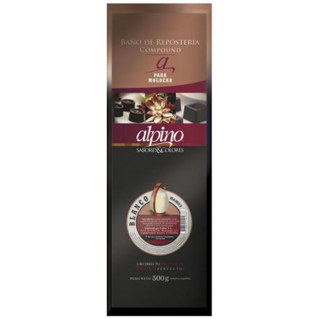 CHOCOLATE ALPINO X 500 GR. BLANCO