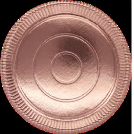 PLATO ROSA GOLD LAMINADO N 5 33 CM X10