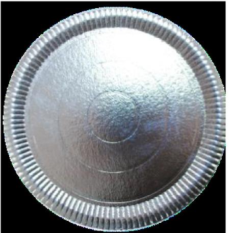 PLATO PLATEADO LAMINADO Nº2 21 CM X10