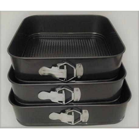 MOLDES CUADRADO DESMONT X3 (24 26 28CM)
