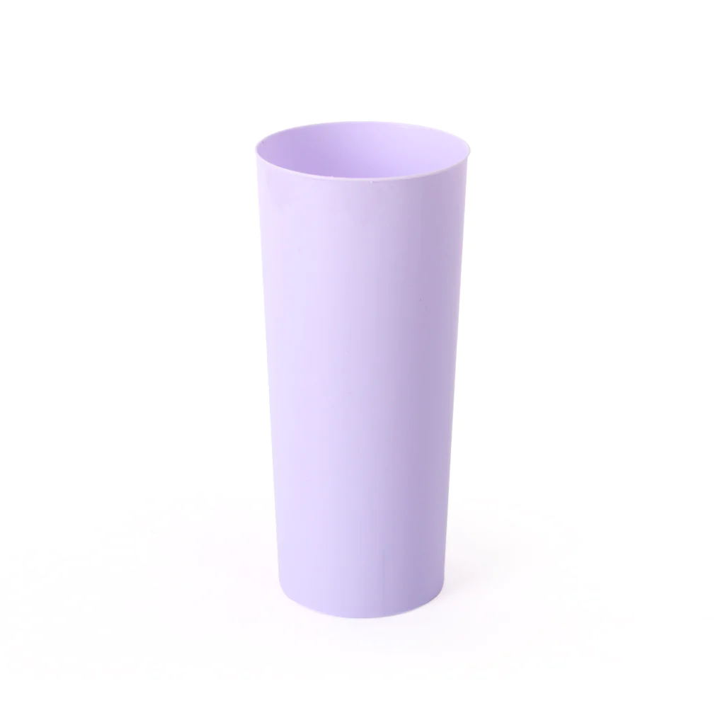 LINEA PP VASO T.LARGO LILA PASTEL X10