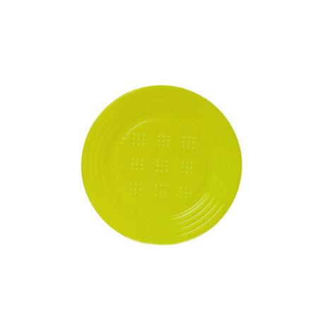 PLATO PLASTICO 17 CM AMARILLO X50