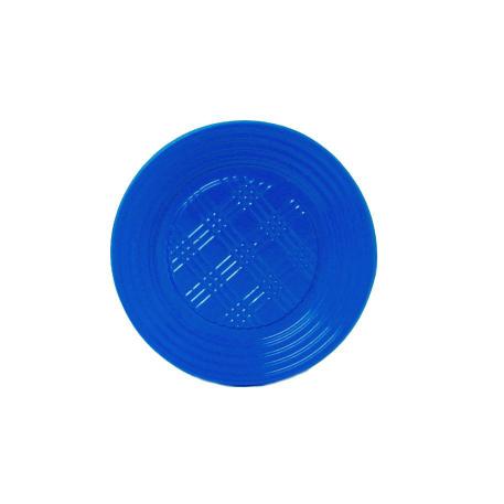 PLATO PLASTICO 17 CM AZUL X50