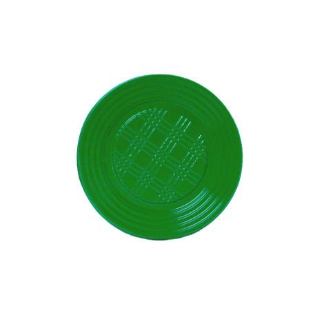 PLATO PLASTICO 17 CM VERDE X50