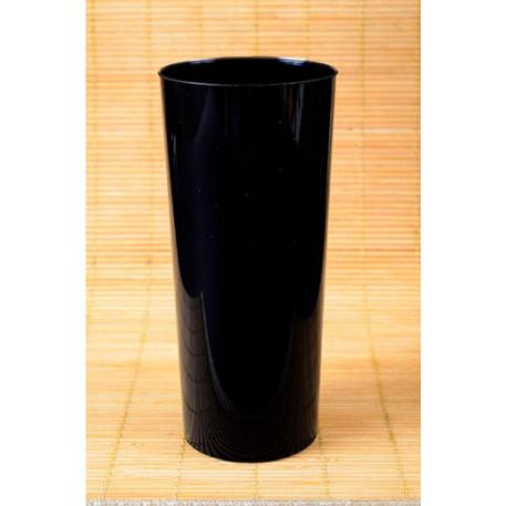 LINEA PP VASO T.LARGO NEGRO X10