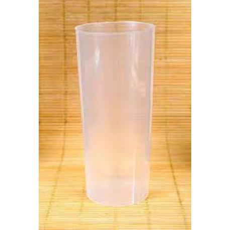 LINEA PP VASO T.LARGO TRASLUCIDO X10