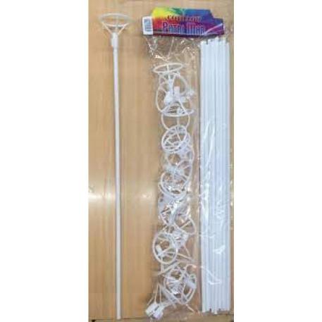 PALITO PORTAGLOBO 60 CM X24 BCO PAT