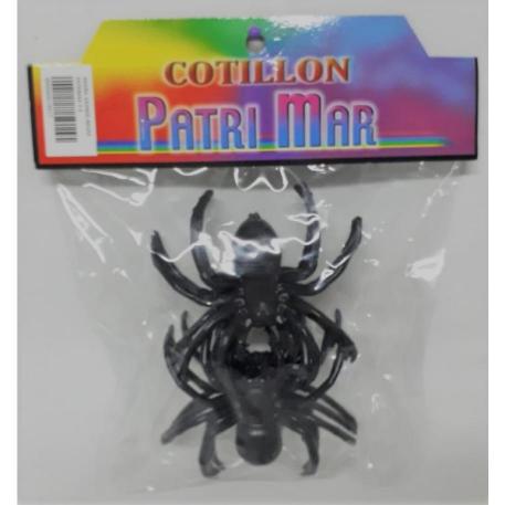 ARAÑA GRANDE NEGRA X 6 -PAT-