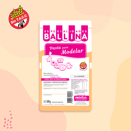BALLINA PARA MODELAR X500GR