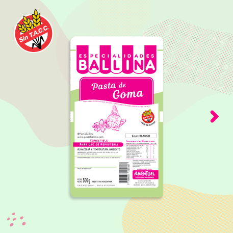 BALLINA PASTA DE GOMA X500GR