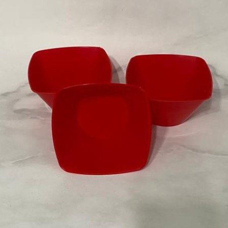 BOWL MULTIPROPOSITO ROJO X10