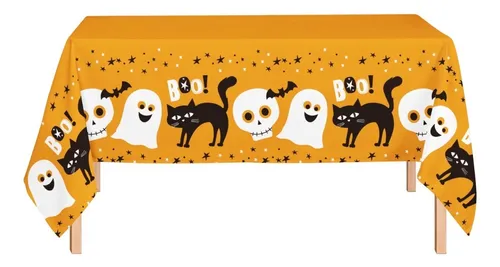 MANTEL BOO HALLOWEEN 180*130 cm.