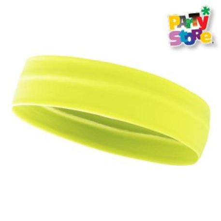 VINCHA NEON FLUO AMARILLO