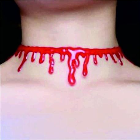 CHOKER SANGRIENTO -RR-