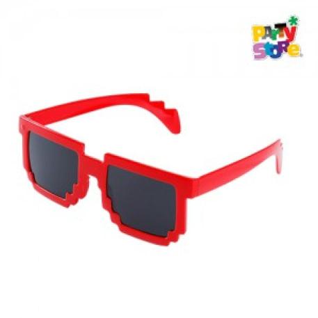 LENTES 8 BITS ROJOS