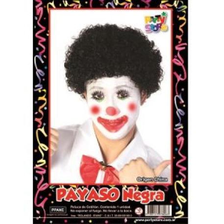 PELUCA PAYASO NEGRO