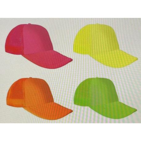 GORRA CON VISERA FLUO - COL. SURT.