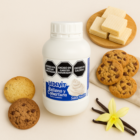 CREMA REFRIGERADA VAINILLA LEDEVIT