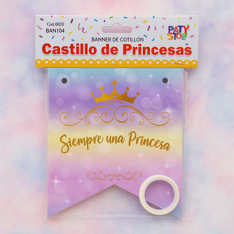 BANNER CASTILLO DE PRINCESAS