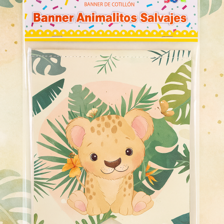 BANNER ANIMALITOS SALVAJES