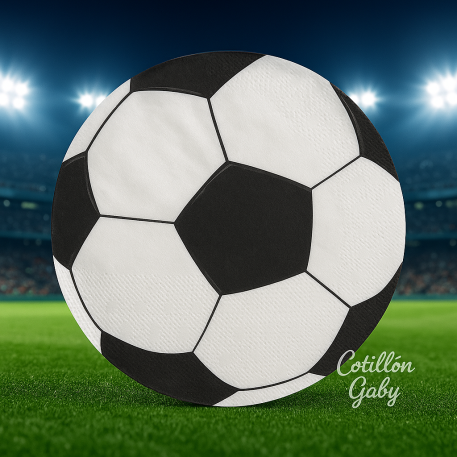 SERVILLETA PELOTA DE FUTBOL