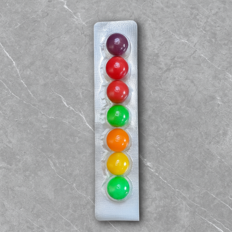 CHICLE FRUTAL GUMBALLS x7