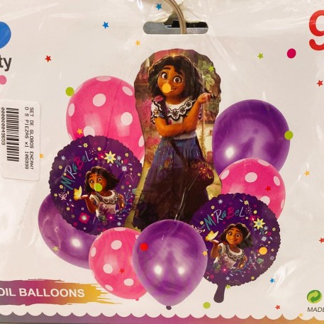KIT GLOBOS ENCANTO 5 PIEZAS
