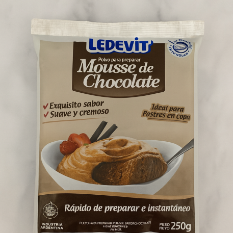 MOUSSE DE CHOCOLATE EN POLVO