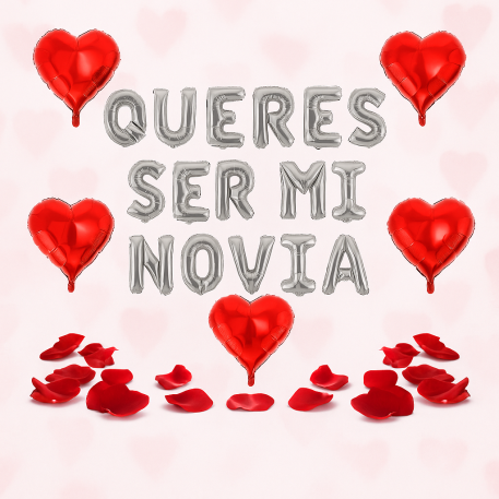 SET GLOBOS QUERES SER MI NOVIA 