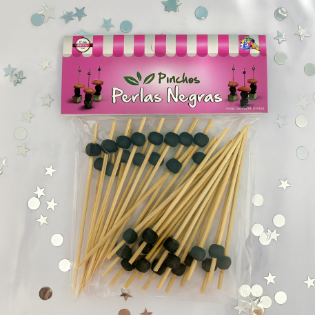 PINCHE PERLA NEGRA 12CM X50